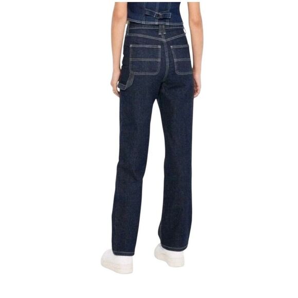 Wild Fable NWOT dark wash high rise straight jeans easy rigid size 8 - Picture 2 of 16